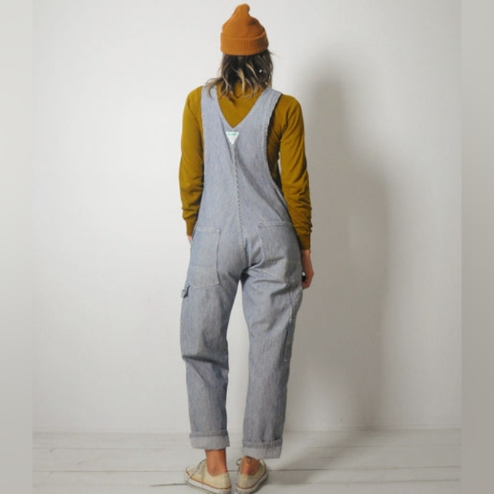 Vintage Oshkosh hickory overall size 40Size: Men's / US 40 / unisex, - Picture 2 of 12